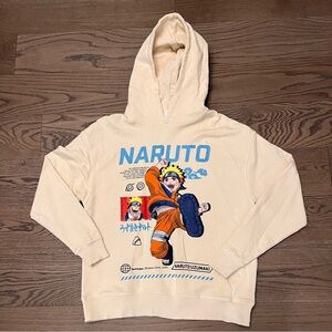 Zara Cream Naruto Hoodie